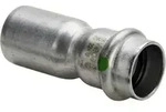 Viega Sanpress Inox Reduzierst&uuml;ck 436353 54x35mm, Stahl nichtrostend, SC-Contur
