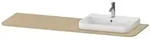 Duravit Happy D.2 Waschtisch-Konsole HP031HR7171 160 x 55 cm, mit 1 Ausschnitt,