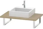 Duravit L-Cube Konsole LC106C07171 St&auml;rke 3 cm, mediterane eiche, f&uuml;r