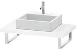 Duravit L-Cube Konsole LC102C08585 St&auml;rke 4.5 cm, wei&szlig; hochglanz, f&uuml;r