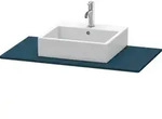 Duravit XSquare Konsole XS060E09898 100x55cm, mit 1 Ausschnitt, Nachtblau...