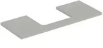 Geberit One Waschtisch-Platte 505285007 120 x 3 x 47 cm, greige/lackiert matt,