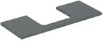 Geberit One Waschtisch-Platte 505285003 120 x 3 x 47 cm, lava/lackiert matt,