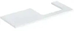 Geberit One Waschtisch-Platte 505325001 120 x 3 x 47 cm, wei&szlig;/lackiert