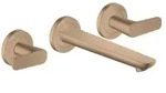 hansgrohe Axor Citterio C 3-Loch Waschtischarmatur f&uuml;r Wandmontage 49071310