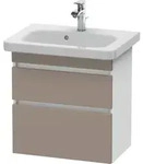 Duravit DuraStyle Waschtisch-Unterschrank DS647904318 58 x 36,8 cm, basalt...
