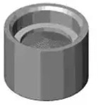Dornbracht Luftsprudler Komplett - chrom 90230100900-00 D 26 x 19 mm, 27-30...