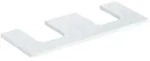 Geberit One Waschtisch-Platte 505335001 120 x 3 x 47 cm, wei&szlig;/lackiert