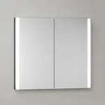 KEUCO Somaris Spiegelschrank mit Beleuchtung 14512372100 80 x 71 x 11,5 cm, 2 T&uuml;ren,