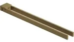 Kludi VELA C Doppel-Handtuchstange 31977N1 L&auml;nge = 430MM Brushed Bronze