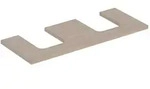 Geberit One Waschtisch-Platte 505335005 120 x 3 x 47 cm, Eiche/Melamin...