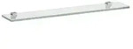 LAUFEN Frame 25 Glasablage H4475839000001 650x120mm, mit zwei Wandbefestigungen