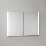 KEUCO Somaris Spiegelschrank mit Beleuchtung 14513512101 100 x 71 x 11,5 cm,...
