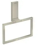 hansgrohe Axor Handtuchring 42623820 eckig, schwenkbar, brushed nickel