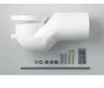 LAUFEN Ablaufset H8990270000001 f&uuml;r Stand-WC mit UP-Sp&uuml;lkasten 105-125 mm, wei&szlig;