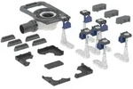 Geberit Duofix Duschwannenablauf 551566001 mit 7 langen F&uuml;&szlig;en,...