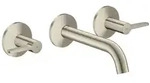 hansgrohe AXOR One 3-Loch Waschtischarmatur 48150820 Unterputz, Ausladung 160mm,