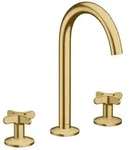 hansgrohe AXOR One 3-Loch Waschtischarmatur 170 48040250 Ausladung 140mm, mit