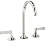 Dornbracht Vaia Dreiloch-Armatur 20713819-08 f&uuml;r Waschtisch, mit Ablaufgarnitur,