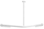Villeroy und Boch Vicare Funktion Duschstange 92170568 90 x 90 cm, wei&szlig;, f&uuml;r