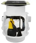 Jung Pumpen Baufix Unterflurbeh&auml;lter JP47214 Beh&auml;lter ohne Pumpe, Einsatz...