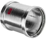Viega Prestabo Schiebemuffe 597771 76,1 mm, Stahl unlegiert, SC-Contur