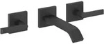 Dornbracht IMO Waschtisch-Wandarmatur 36712671-33 ohne Ablaufgarnitur, Schwarz...