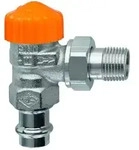 Heimeier Eclipse Thermostat-Ventilunterteil 3941-15.000 R 1/2, Pressanschluss 15mm,