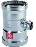 Viega Prestabo T-St&uuml;ck 597955 88,9 x 42 x 88,9 mm, Stahl unlegiert, SC-Contur