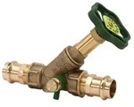 Schl&ouml;sser Freistromventil 0015382200001 DN 20, 22mm, IG, mit Entleerung,