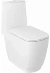 Kludi RESA S Spiralfl ush-Stand-WC 27WCB0253 68 cm, S-f&ouml;rmiger Abfluss Mattwei&szlig;