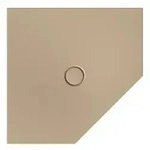 Bette BetteFloor Caro Duschfl&auml;che 7191-425AE Antirutsch/Pro, greige, 90x90cm