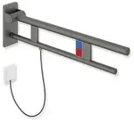 Hewi System 900 St&uuml;tzklappgriff 900.50.15360SC Ausladung 900 mm, Edelstahl