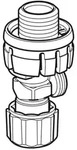 Geberit Eckventil 242414001 zu Sigma UP-SPK 8 cm