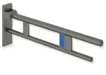 Hewi System 900 St&uuml;tzklappgriff 900.50.17660SC Ausladung 750 mm, Edelstahl