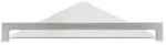 Herzbach Design iX Eckablage 17.821000.1.09 Edelstahl geb&uuml;rstet, f&uuml;r