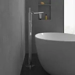 Villeroy und Boch Antao Einhebel-Badewannenarmatur TVT11100400061 Standmontage, chrom