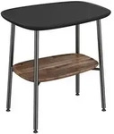 VitrA Plural Beistelltisch 64066 56,5 x 41,5 x 59 cm, Ablage walnuss,...
