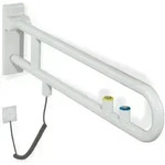 Hewi 801 E-Dreh-St&uuml;tzklappgriff 801.50.51098 850 mm, signalwei&szlig;,
