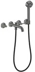 hansgrohe AXOR One 3-Loch Wannenarmatur 48444330 Unterputz, Ausladung 220mm, mit