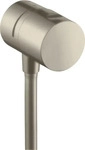 hansgrohe 38882820, hansgrohe Fixfit Absperrventil 38882820 Aufputz, brushed nickel