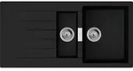 hansgrohe Einbausp&uuml;le 43357170 750x490mm, Haupt- und Zusatzbecken, 980 x 480...