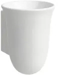 LAUFEN The new classic Zahnb&uuml;rstenhalter H8738547570001 9,5x10,5x12,5cm, wei&szlig; matt