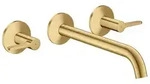 hansgrohe AXOR One 3-Loch Wannenarmatur 48431250 Unterputz, Ausladung 220mm,...