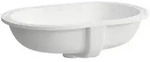 Laufen Savoy Einbau-Waschtisch H8189467571551 57,5x37,5cm, unten, ohne Hahnloch,