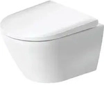 Duravit D-Neo Wand-Tiefsp&uuml;l-WC 258809AC00 37x48cm, 4,5 l, Rimless, Wei&szlig; Seidenmatt