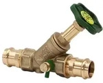 Schl&ouml;sser Freistromventil 0015382800001 DN 25, 28mm, IG, mit Entleerung,