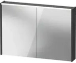Duravit D-Code Spiegelschrank Verspiegelt DC7107049491000 1000x700x148, Graphit...