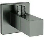 Grohe Eurocube Eckventil 22012AL0 Wandanschluss 1/2", hard graphite geb&uuml;rstet
