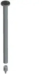 Keuco Deckenabh&auml;ngung Plan 14941010500 L&auml;nge 50 cm, chrom